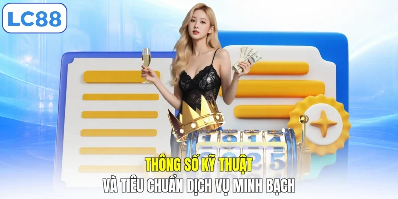 Thông số kỹ thuật và tiêu chuẩn dịch vụ minh bạch